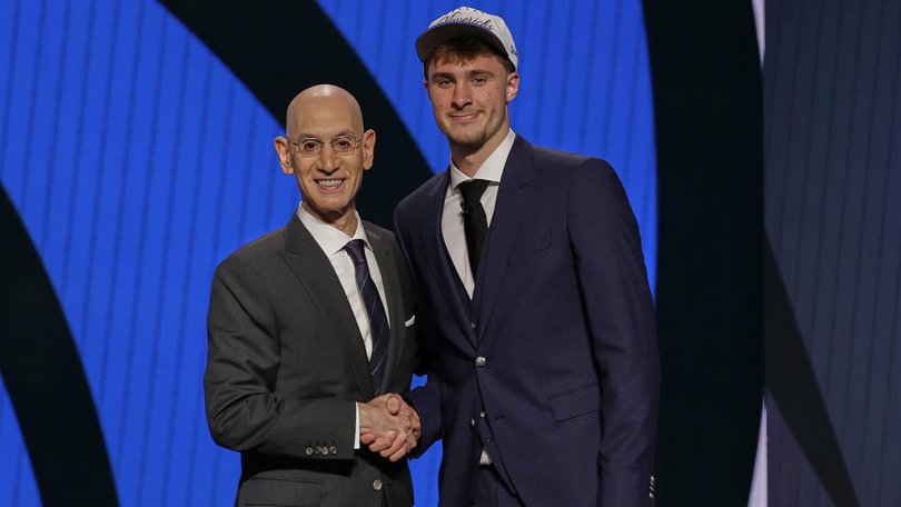 Cooper Flagg, long touted as the No.1 pick in the NBA draft, has been snapped up by Dallas. (AP PHOTO)