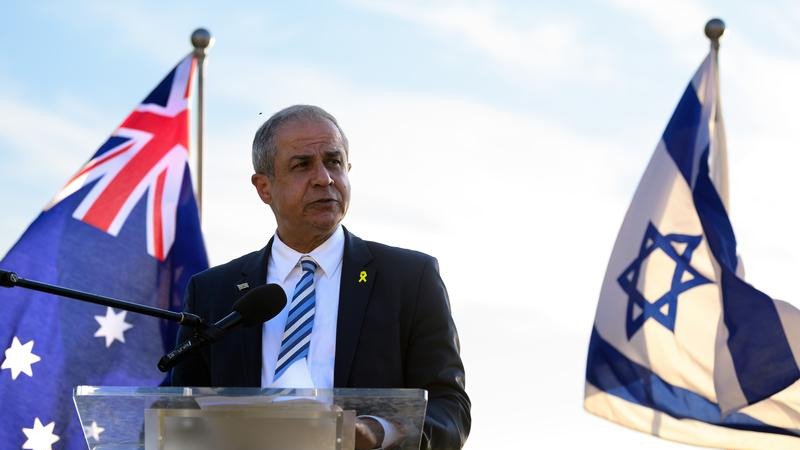 Israeli ambassador Amir Maimon.