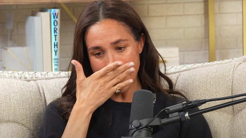 Meghan Markle has broken down in a rare and honest interview.