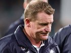 Michael Voss’s Blues struggled in the first half and Jacob Weitering appeared less than 100 per cent fit.