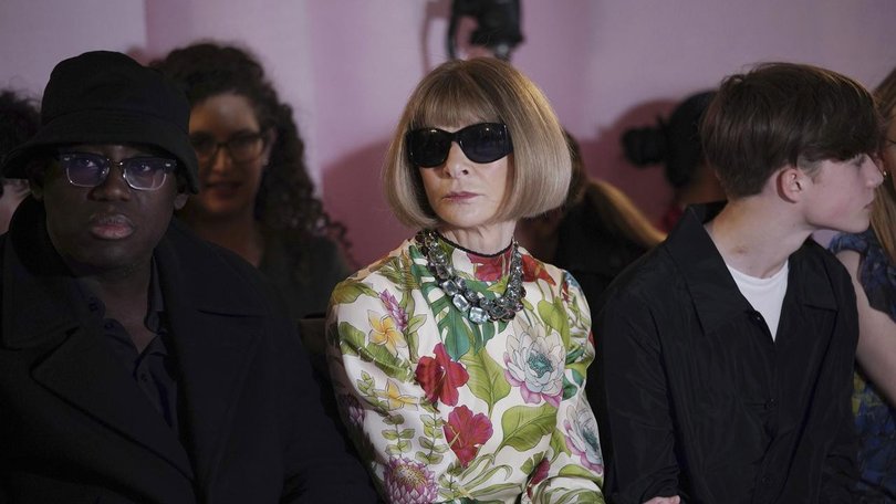 Anna Wintour is to step down as editor-in-chief of American Vogue amid a restructuring. (AP PHOTO)