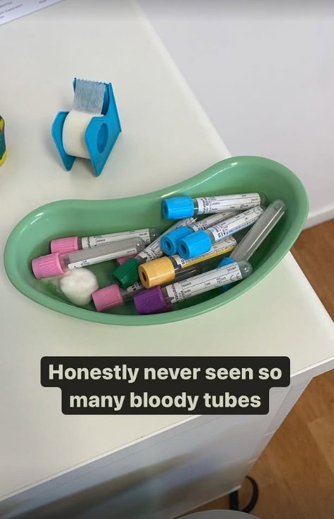 Ms Hood has shared her fertility journey on Instagram.