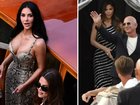 Kim and Khloe Kardashian are in Venice for the wedding of Jeff Bezos and Lauren Sanchez.