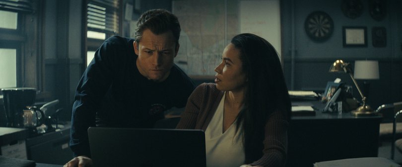 Taron Edgerton and Jurnee Smollett.