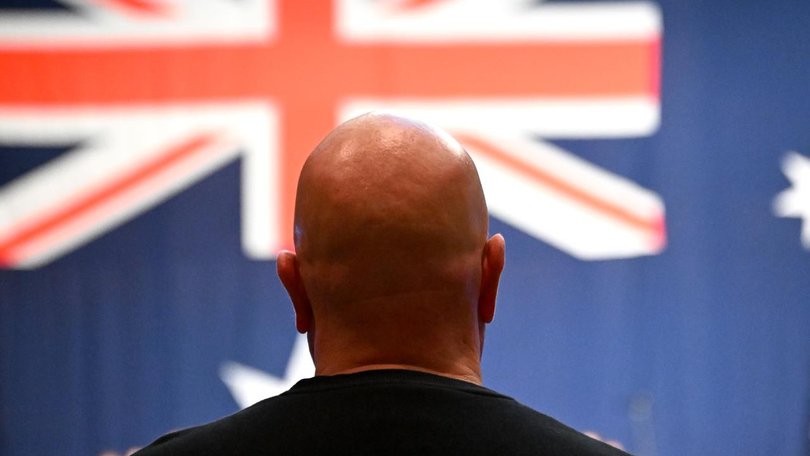The federal government has taken action against the online hate group Terrorgram, which it says has threatened Australian lives in the past. (Lukas Coch/AAP PHOTOS)