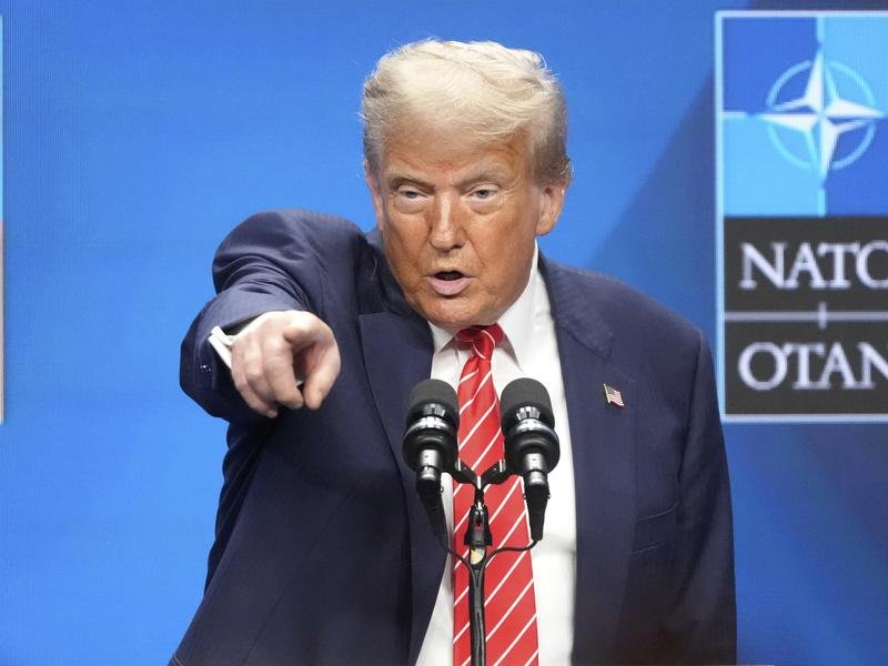Donald Trump has pointed the finger at Spain over a refusal to increase defence spending.