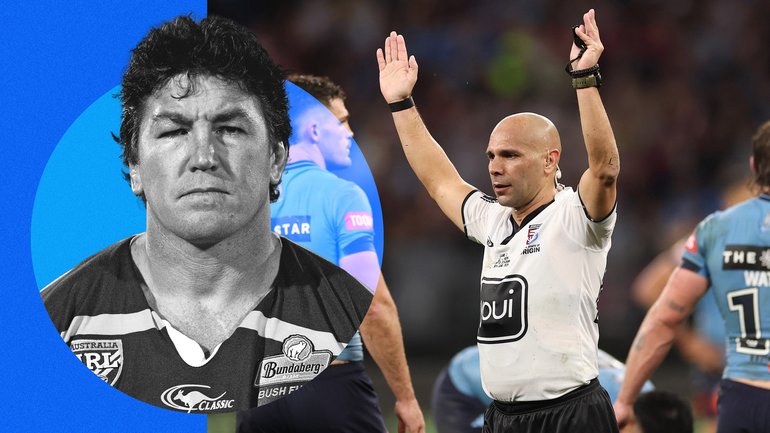Ashley Klein should not referee the Origin decider.