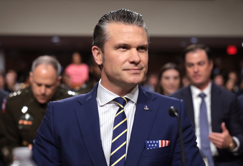 US Secretary of Defense Pete Hegseth.