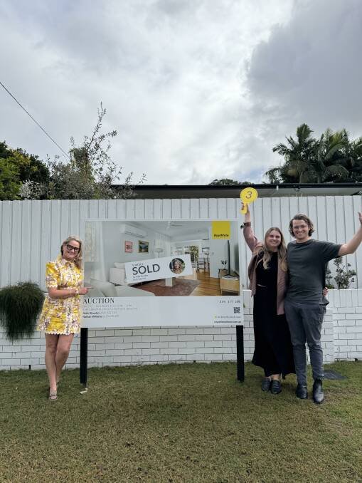 Ray White Wilston agent Holly Bowden, who sold the Stafford Heights home to Lydia Burgess and her partner, said she was seeing more rentvestors come to the market.