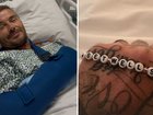 David Beckham has shared a health update from hospital.