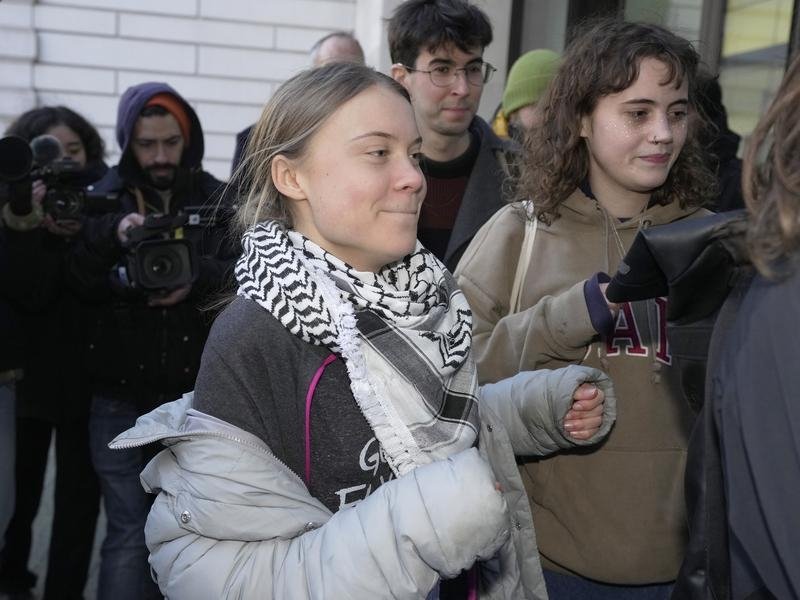 On Greta, she said: “I don’t understand why you have this, like, demonic little gremlin high priestess of climatism as the goddess in classrooms, Greta (Thunberg).