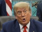 US President Donald Trump says a Gaza ceasefire could be reached within days. (AP PHOTO)