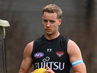 There are fresh fears for Essendon midfielder Darcy Parish after he appeared to injure his calf at training.