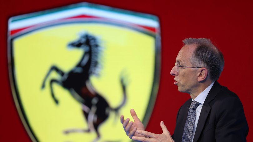 Benedetto Vigna, chief executive officer of Ferrari NV, during an interview in London, UK. 