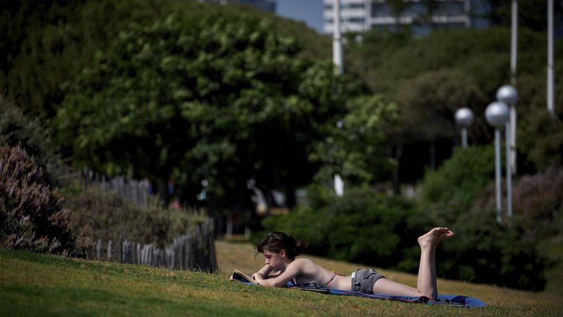 Dozens of towns and cities across Spain have reported maximum temperatures above 40C. (AP PHOTO)