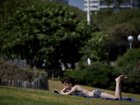 Dozens of towns and cities across Spain have reported maximum temperatures above 40C. (AP PHOTO)