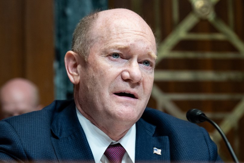 US Senator Chris Coons.