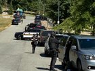 Police have engaged with ‘snipers’ after firefighters were shot at while fighting a blaze in the US state of Idaho.