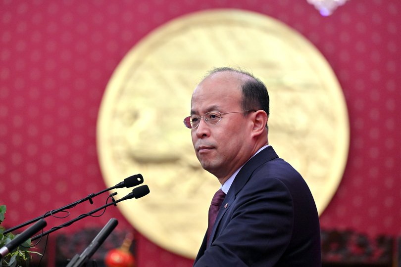 China’s Ambassador to Australia Xiao Qian says China only comes in ‘peace’.