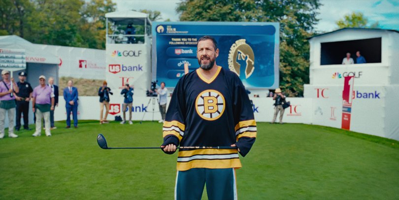 Adam Sandler in Happy Gilmore 2.