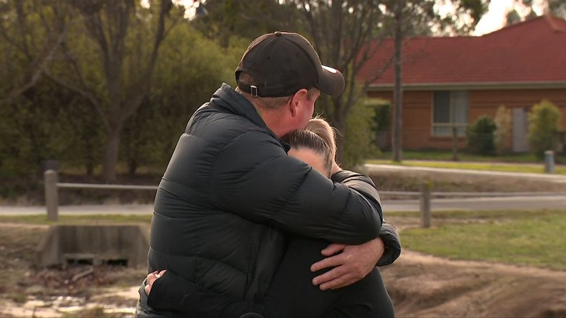 Joshua’s parents cried as they spoke about the hole their son’s death has left.