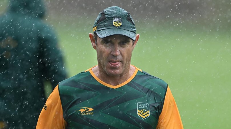 Brad Fittler has pulled out of contention for the vacant Kangaroos coaching role. (Dave Hunt/AAP PHOTOS)