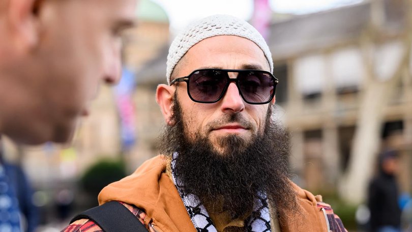 A judge found Muslim cleric Wissam Haddad's speeches included racist tropes about Jewish people. (Bianca De Marchi/AAP PHOTOS)