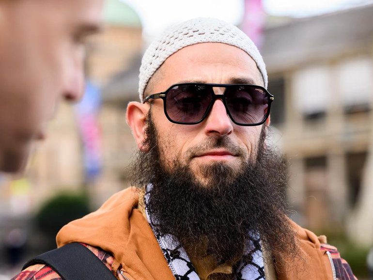 A judge found Muslim cleric Wissam Haddad's speeches included racist tropes about Jewish people. (Bianca De Marchi/AAP PHOTOS)