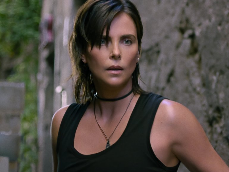 Charlize Theron in The Old Guard 2.