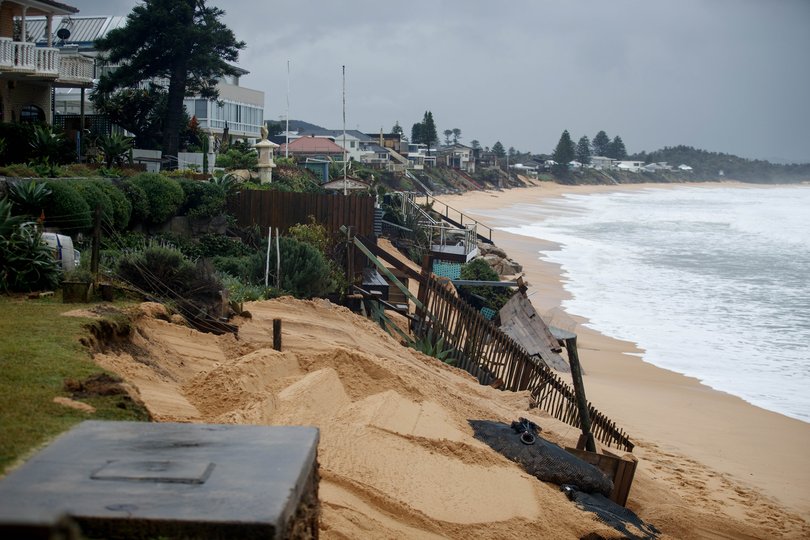 The impacts from the vigorous coastal low pressure system.