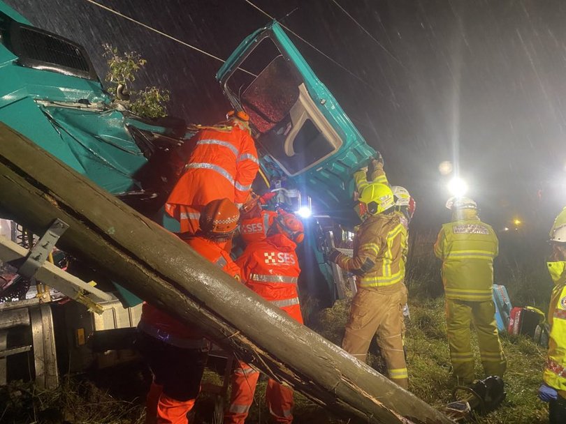 NSW SES Wingecarribee and Moss Vale units' rescue team were activated for a road crash rescue in Moss Vale on Tuesday night.