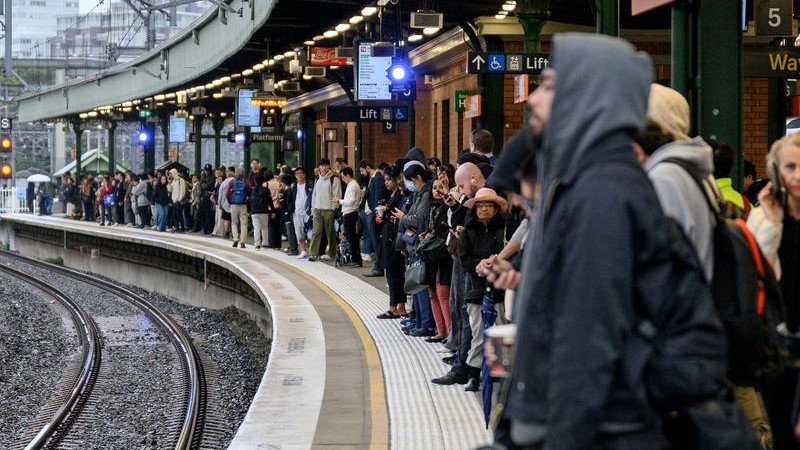 Millions of Australians have been told to stay home and avoid public transport as the ‘bomb cyclone’ rapidly intensified on Wednesday morning.
