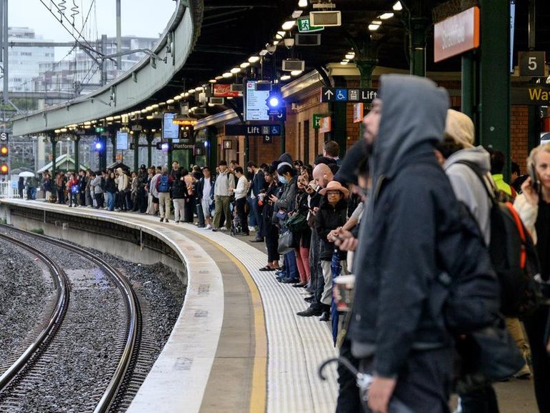 Millions of Australians have been told to stay home and avoid public transport as the ‘bomb cyclone’ rapidly intensified on Wednesday morning.