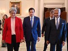 Foreign Minister Penny Wong meets with US Secretary of State Marco Rubio and other Quad leaders in Washington. 