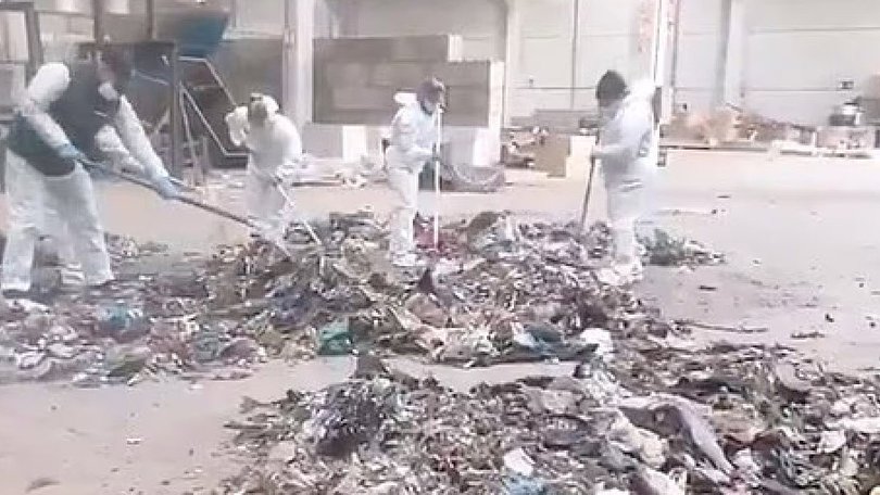 A five-day-old newborn baby girl was found decapitated and dismembered in Madrid, Spain. 