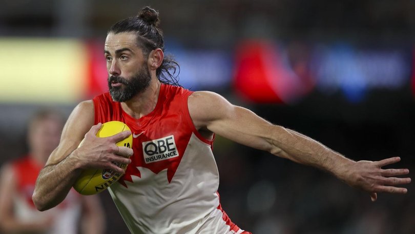 Brodie Grundy insists Sydney aren't stewing about the state of the SCG surface this weekend. (Matt Turner/AAP PHOTOS)