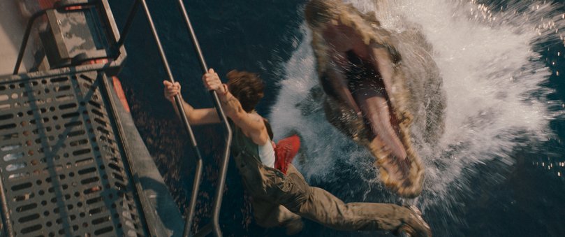 The Mosasaurus scene was actually pretty cool.