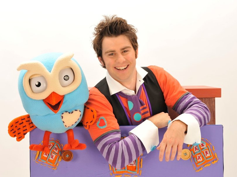 Jimmy Rees on popular kid’s show Giggle and Hoot which was suddenly axed.