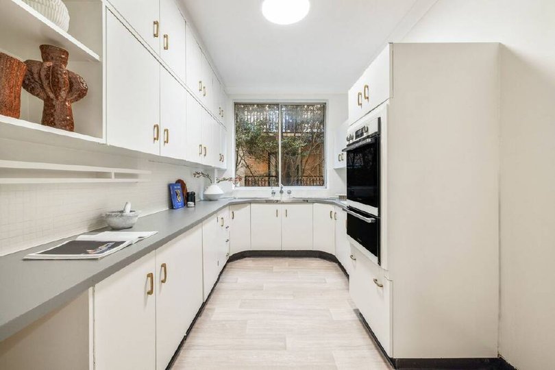 The kitchen.