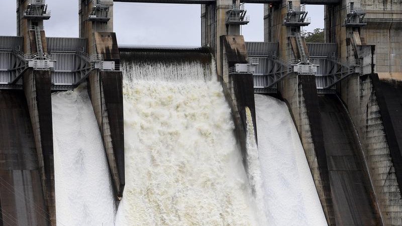 Warragamba Dam in western Sydney is nearly at full capacity and is expected to spill on Thursday.