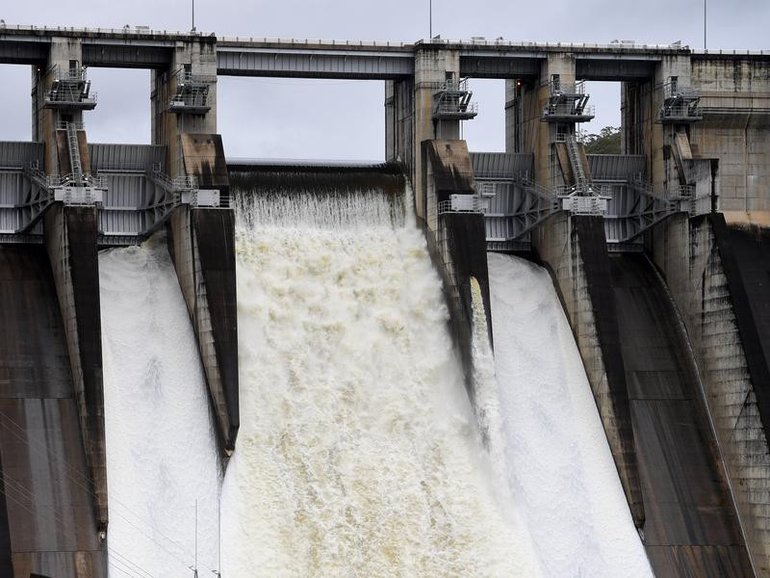 Warragamba Dam in western Sydney is nearly at full capacity and is expected to spill on Thursday.