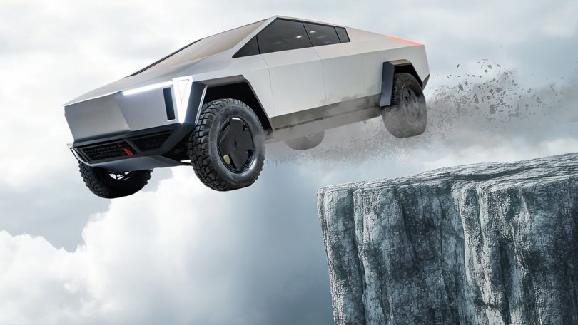 Elon Musk’s antics and a rapidly evolving market aren’t helping the company that bought us the cybertruck, as sales drive off a cliff. 