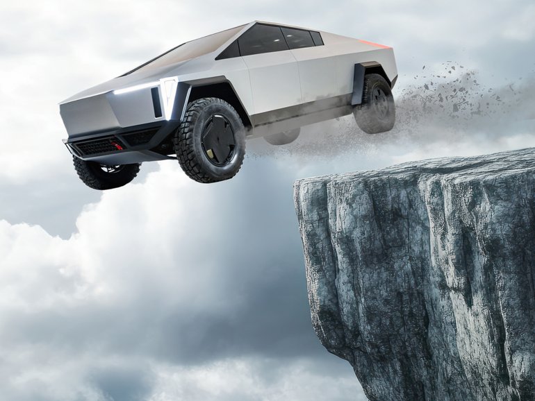 Elon Musk’s antics and a rapidly evolving market aren’t helping the company that bought us the cybertruck, as sales drive off a cliff. 