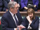 Screen grab of Chancellor of the Exchequer Rachel Reeves (right) crying as Prime Minister Sir Keir Starmer speaks during Prime Minister's Questions in the House of Commons, London. Picture date: Wednesday July 2, 2025.. Photo credit should read: House of Commons/UK Parliament/PA Wire