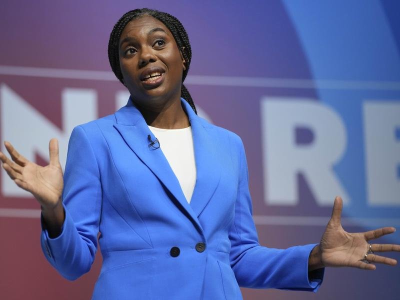 Opposition Leader Kemi Badenoch.