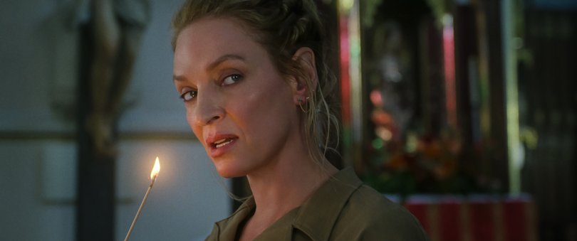 Uma Thurman picks up another long blade.