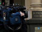 A man who murdered his father fabricated a preposterous self-defence story, a judge said. (James Ross/AAP PHOTOS)