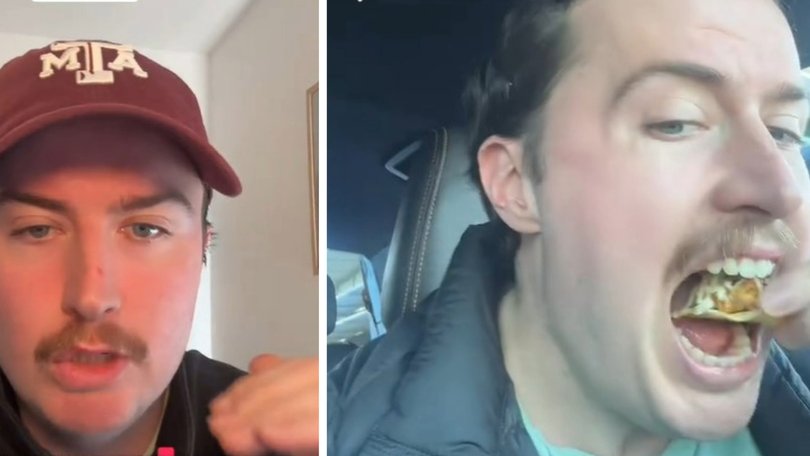The Brisbane local revelaed the insane amount he spent in one year at the fast food chain.