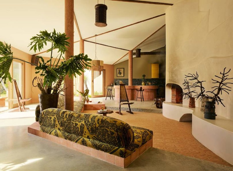 The luxury California-ranch-meets-modern-bohemian haven was originally listed in 2024 with a $20 million guide.