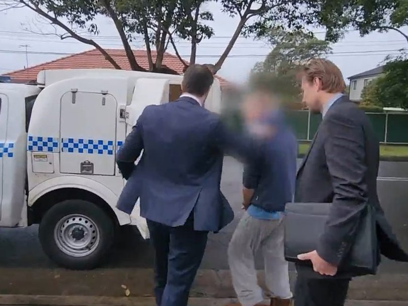 A man has been barred from leaving the state. Picture: NSW Police
